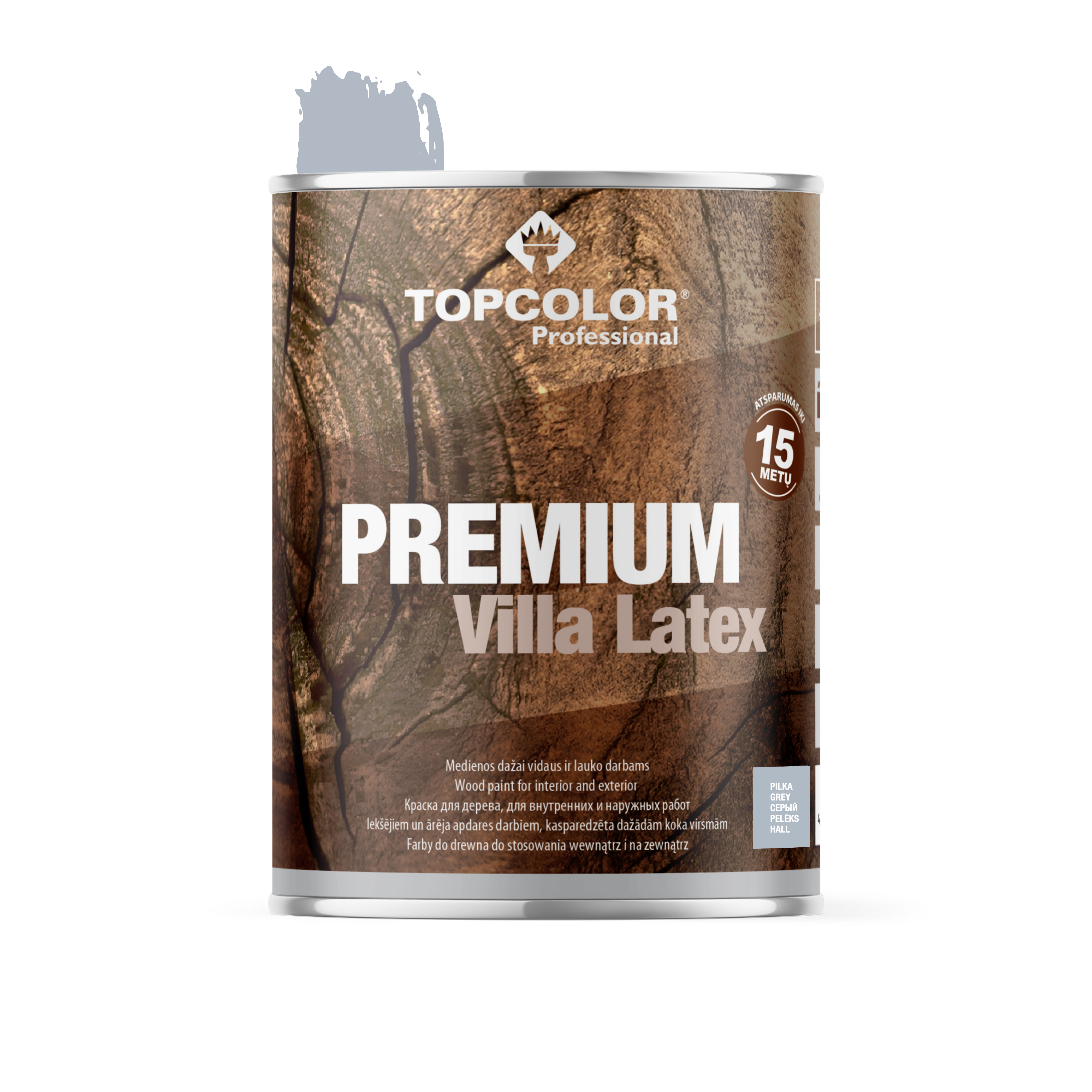 PREMIUM VILLA LATEX - Pilka