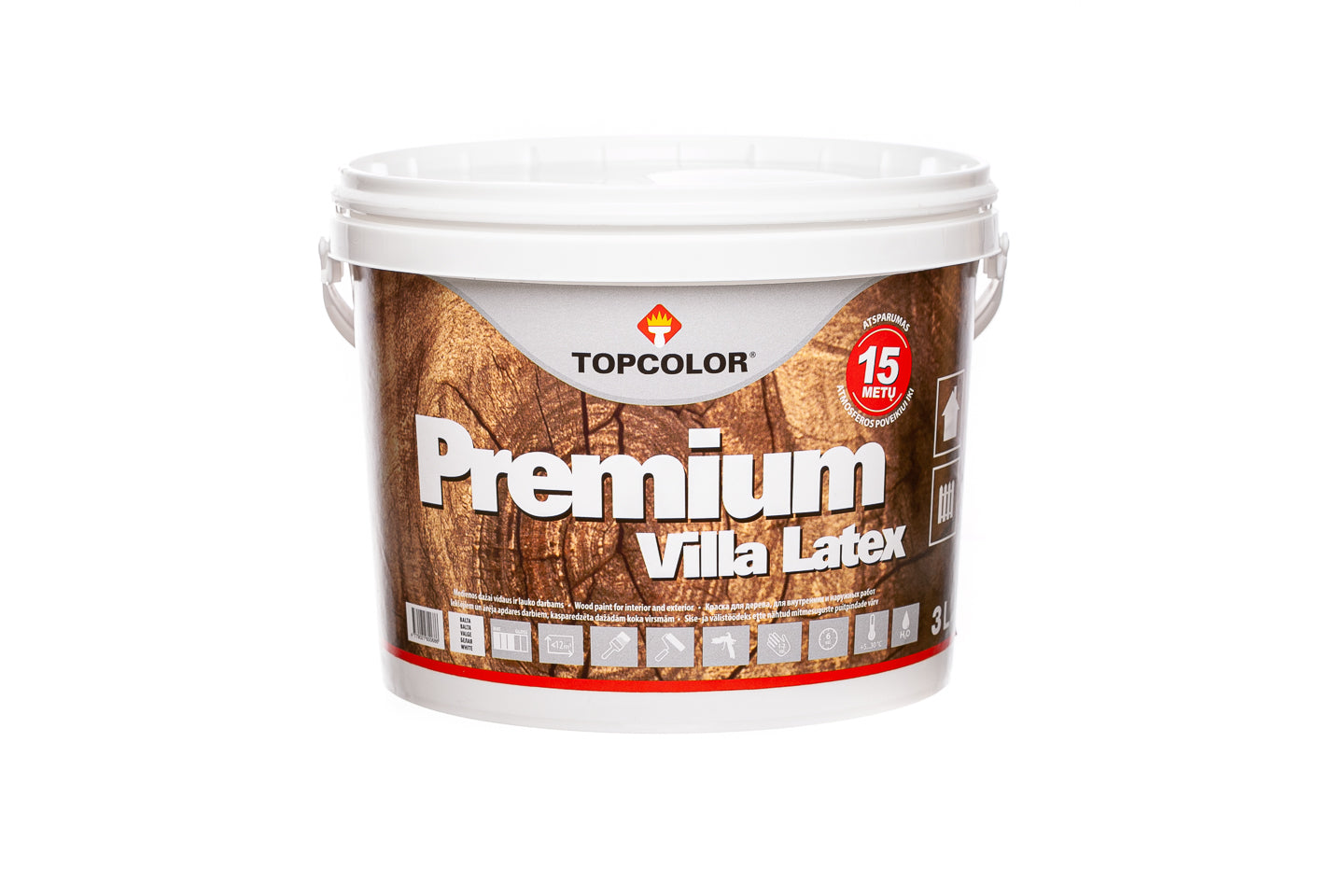 PREMIUM VILLA LATEX - Geltona